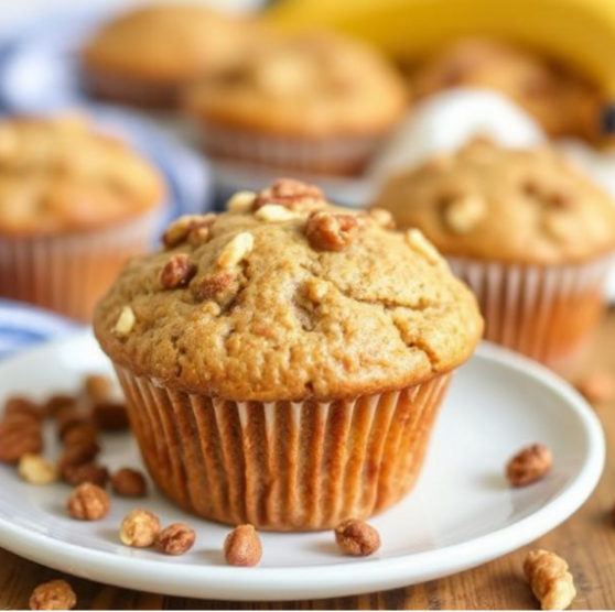 Jumbo Banana Nut Muffin